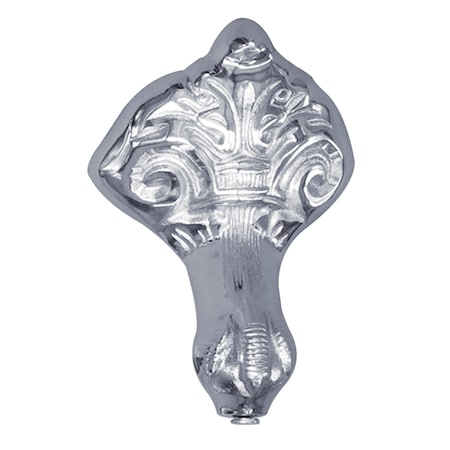 Aqua Eden VCTNF1 4-Pieces Iron Tub Feet (Set), Polished Chrome VCTNF1